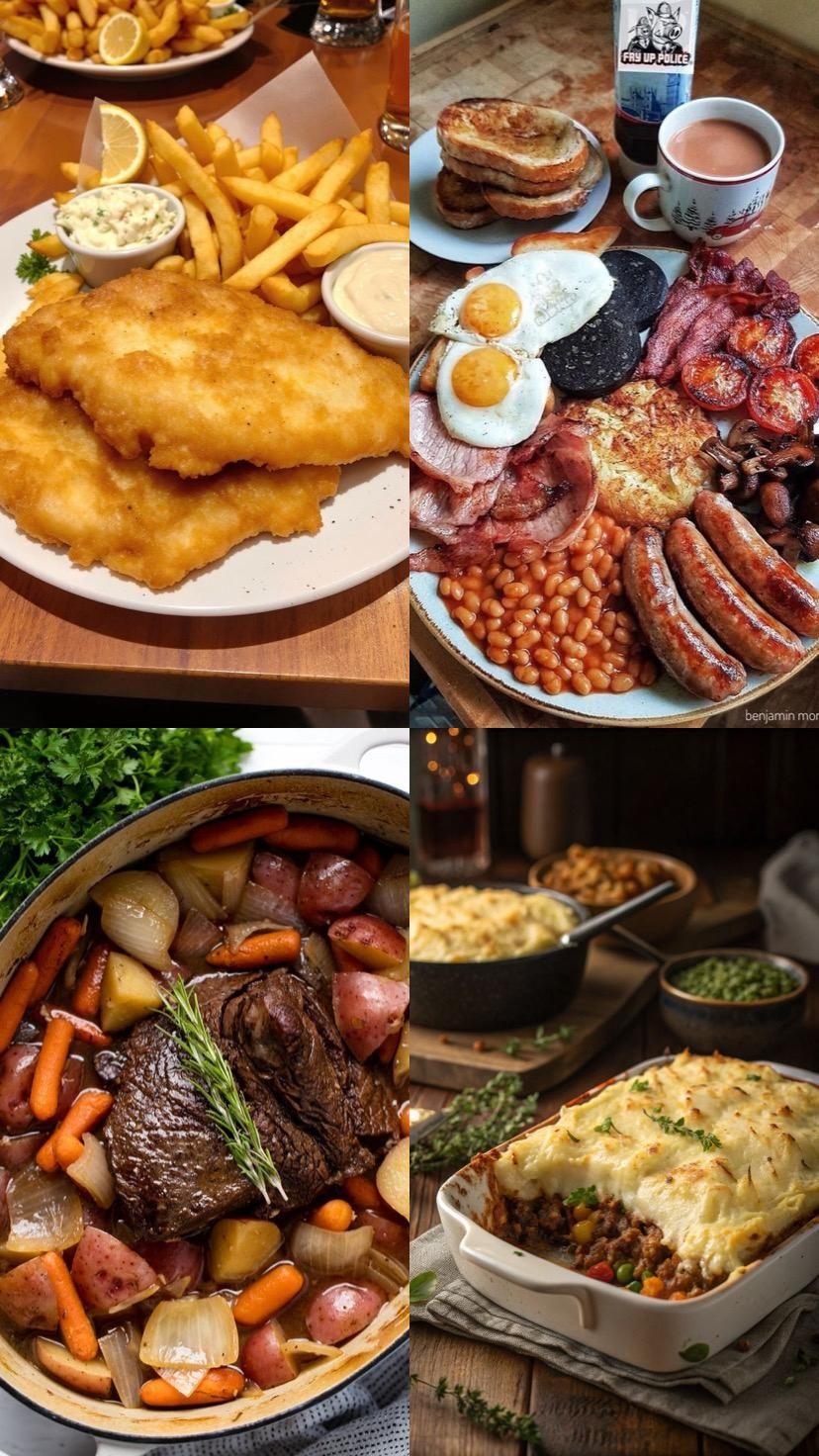 Plato típico británico